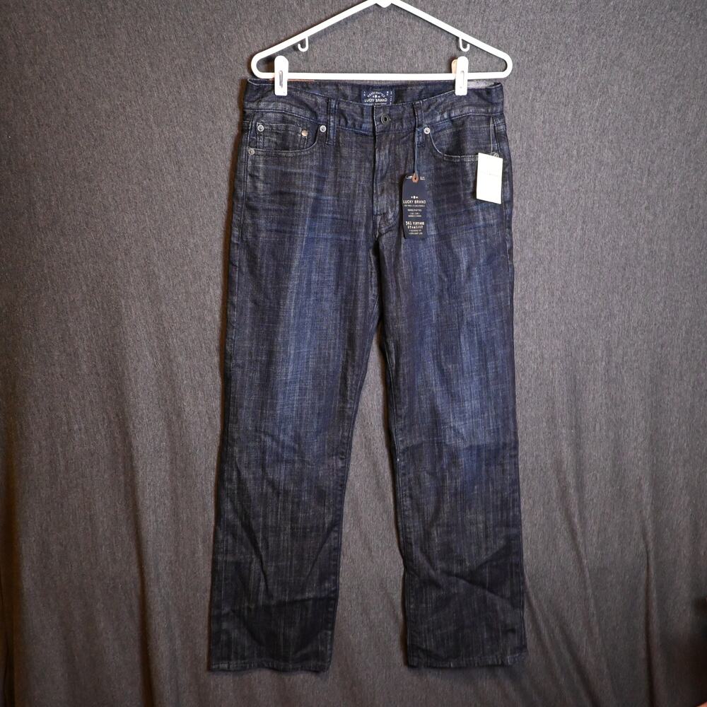 NEW Lucky Brand Men's 31x30 361 Vintage Straight Rio Vista Western Jeans NWT